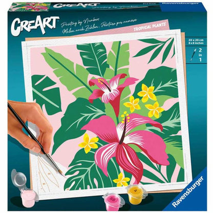 CreArt Coloring & Painting Kits Default CreArt - Tropical Plants