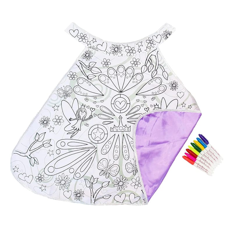 Creative Education Dress Up Accessories Default Colour-a-Cape: Fairy