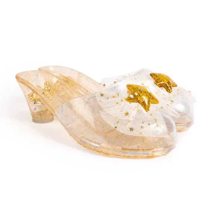 Creative Education Dress Up Accessories Reigning Beauty High Heels - Gold