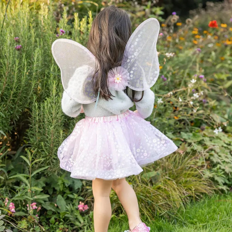 Creative Education Dress Up Outfits Crazy for Daisies Tutu, Wand & Wing Set (Size 4-6)