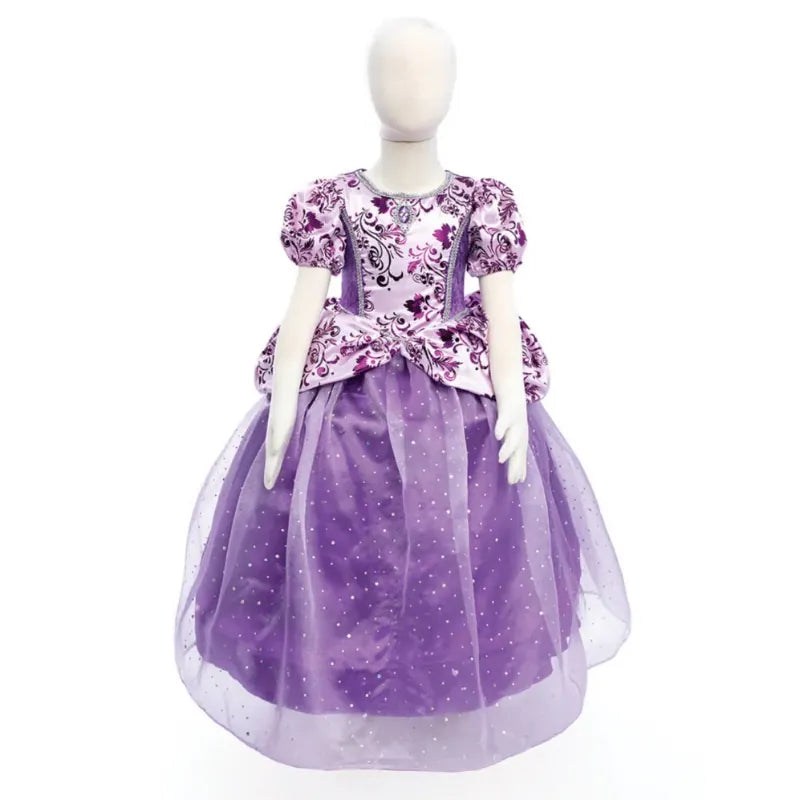 Creative Education Dress Up Outfits Default Royal Pretty Princess Dress - Lilac (3-4)