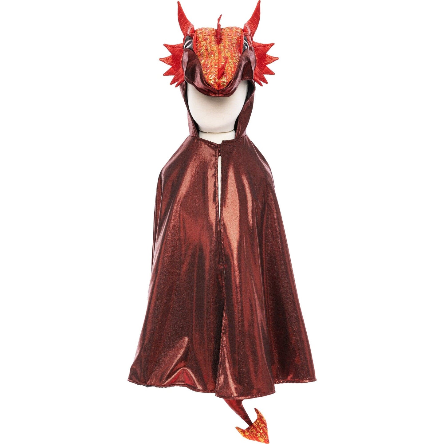 Creative Education Dress Up Outfits Ruby The Metallic Dragon Cape (Size 5-6)