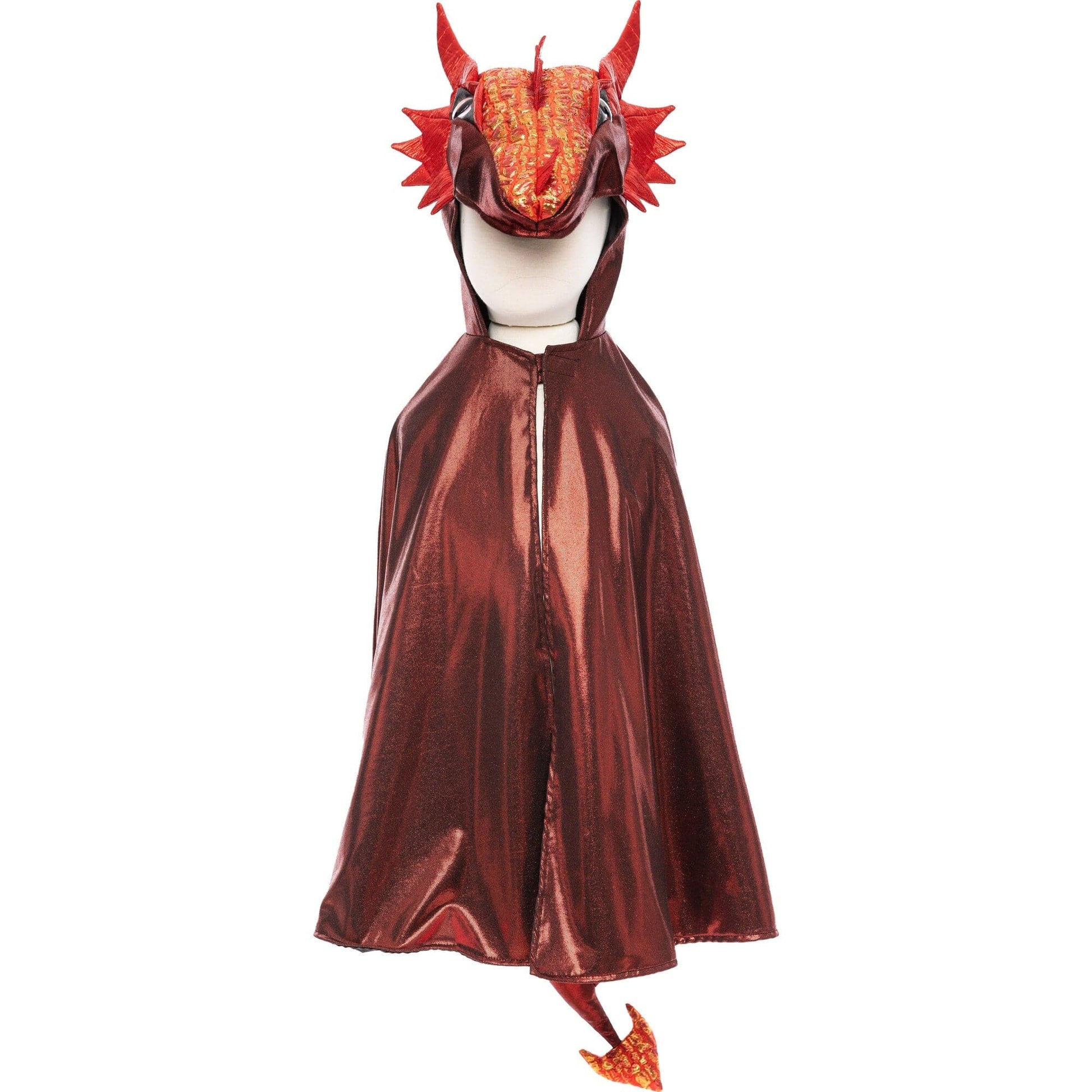 Creative Education Dress Up Outfits Ruby The Metallic Dragon Cape (Size 5-6)