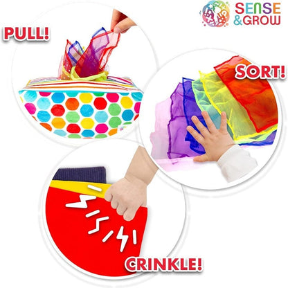 Creative Kids Infant Sensory Toys Default Sense & Grow: Sensory Tissue Box