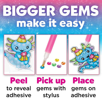 Creativity for Kids Art & Craft Activity Kits Default Big Gem Diamond Painting - Axolotl