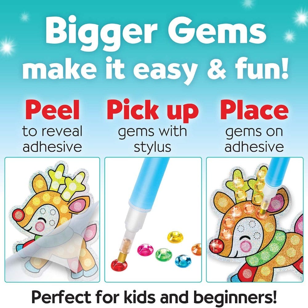 Creativity for Kids Art & Craft Activity Kits Default Big Gem Diamond Painting Holiday