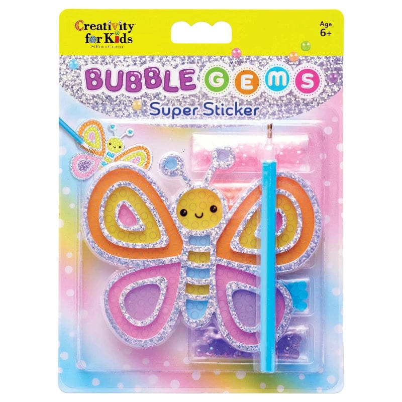 Creativity for Kids Art & Craft Activity Kits Default Bubble Gems Super Sticker Butterfly