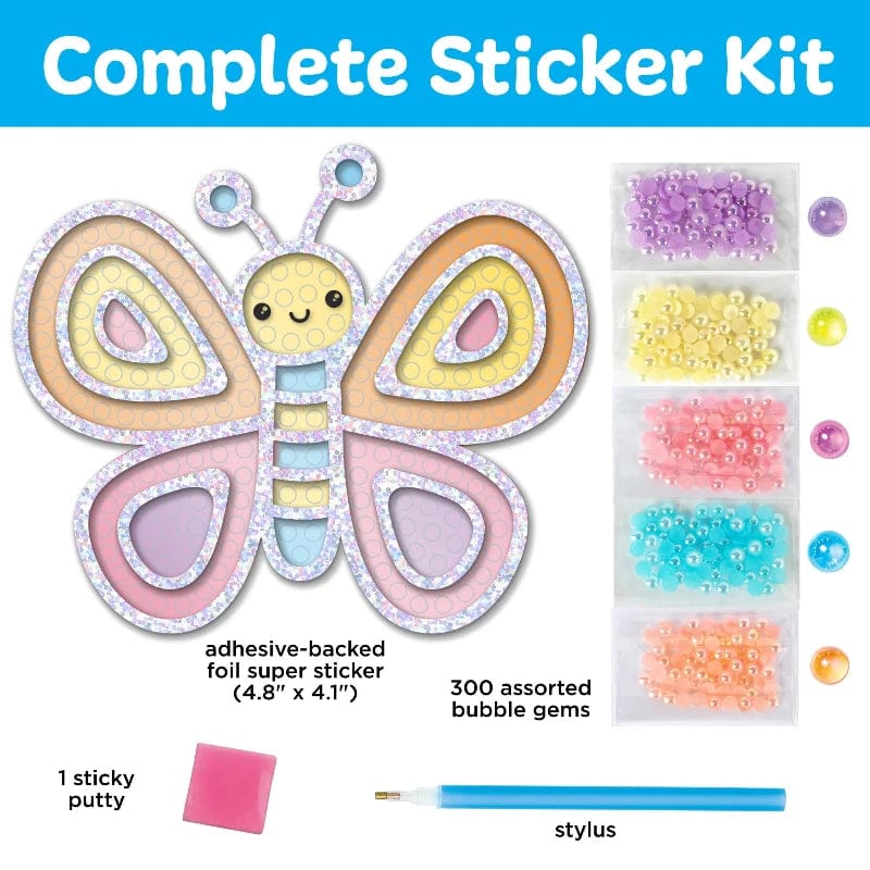 Creativity for Kids Art & Craft Activity Kits Default Bubble Gems Super Sticker Butterfly