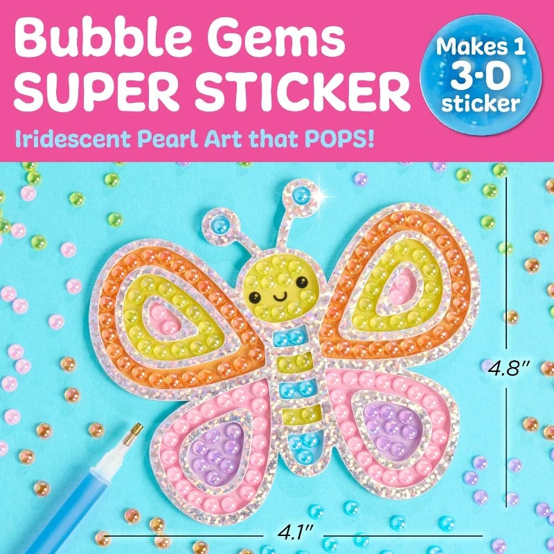 Creativity for Kids Art & Craft Activity Kits Default Bubble Gems Super Sticker Butterfly