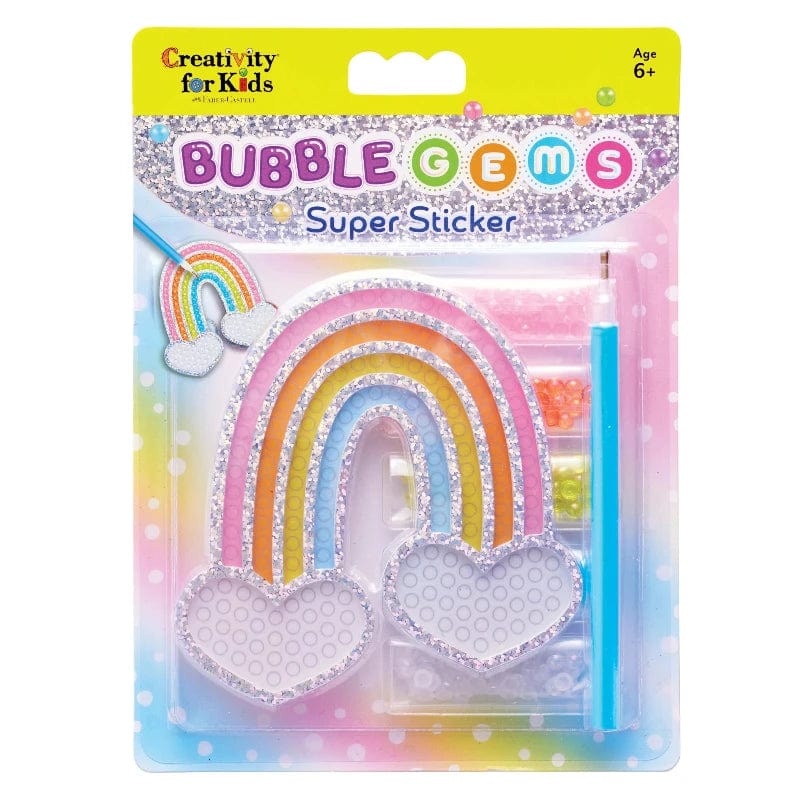 Creativity for Kids Art & Craft Activity Kits Default Bubble Gems Super Sticker Rainbow