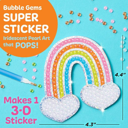 Creativity for Kids Art & Craft Activity Kits Default Bubble Gems Super Sticker Rainbow