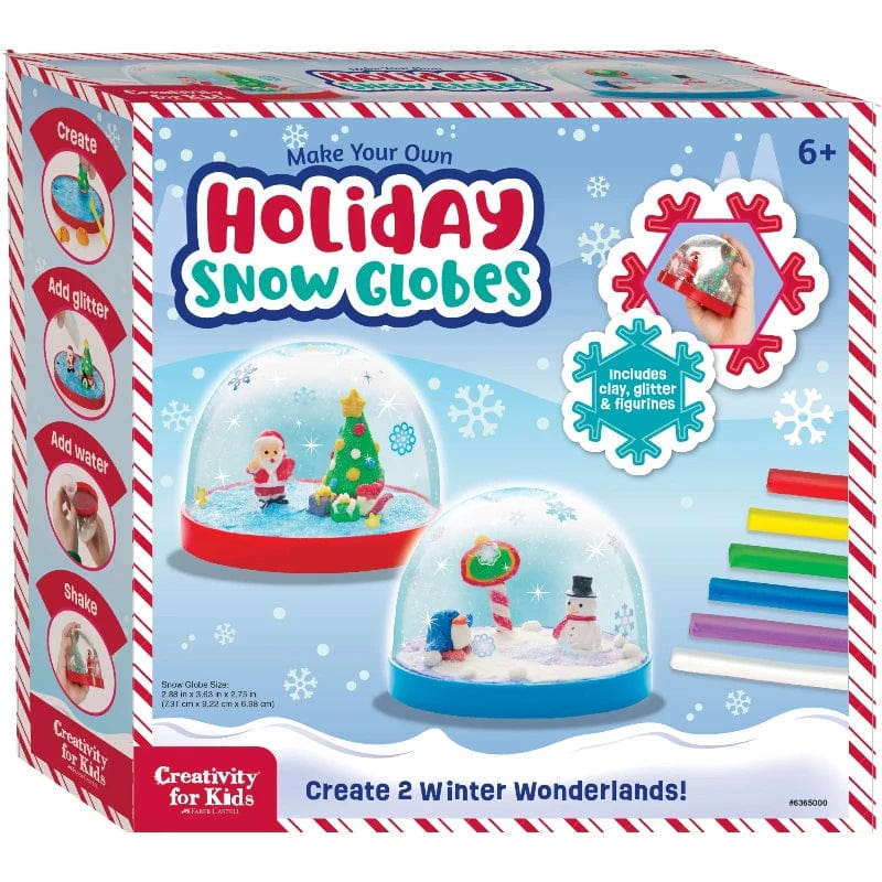 Creativity for Kids Art & Craft Activity Kits Default Make Your Own Holiday Snow Globes