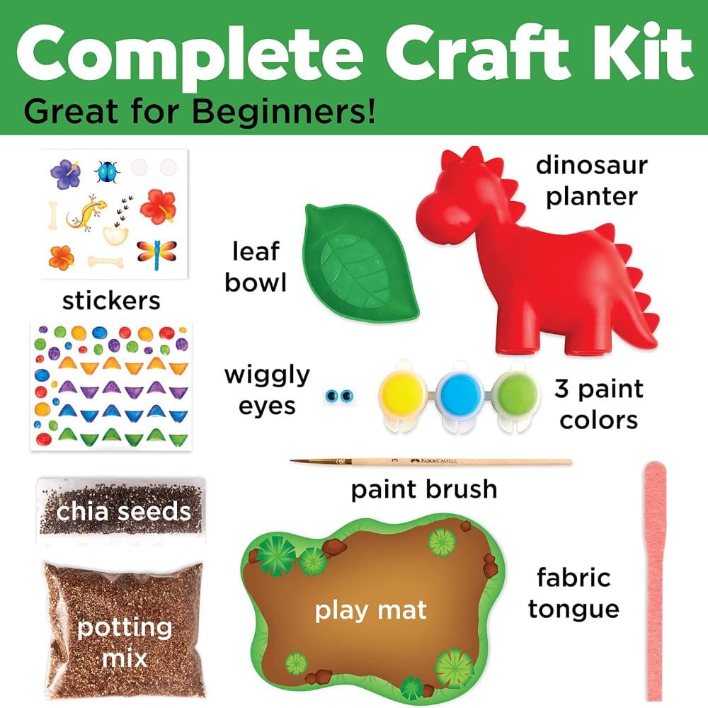 Creativity for Kids Art & Craft Activity Kits Default Self-Watering Plant Pet Dinosaur