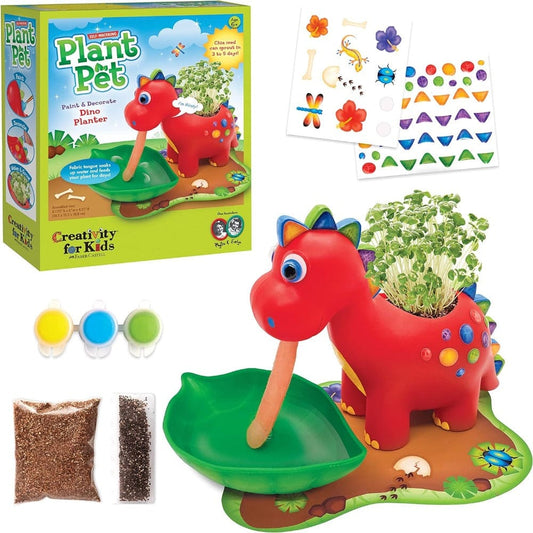 Creativity for Kids Art & Craft Activity Kits Default Self-Watering Plant Pet Dinosaur