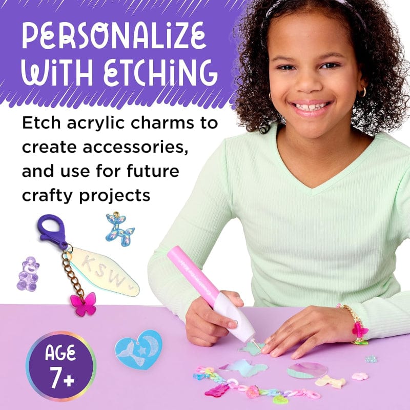 Creativity for Kids Art & Craft Activity Kits Etch-It Personalized Accessories