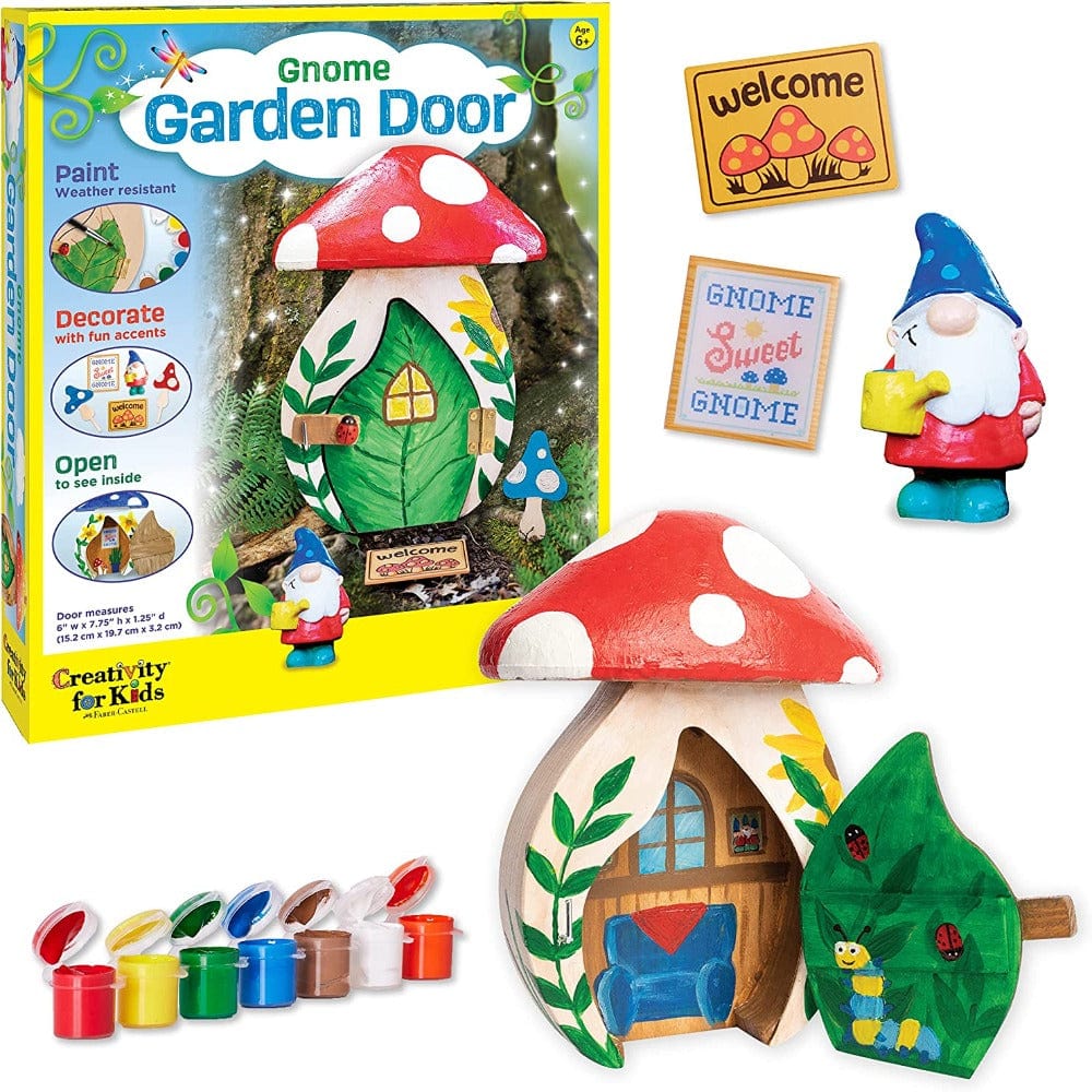 Creativity for Kids Art & Craft Activity Kits Gnome Garden Door