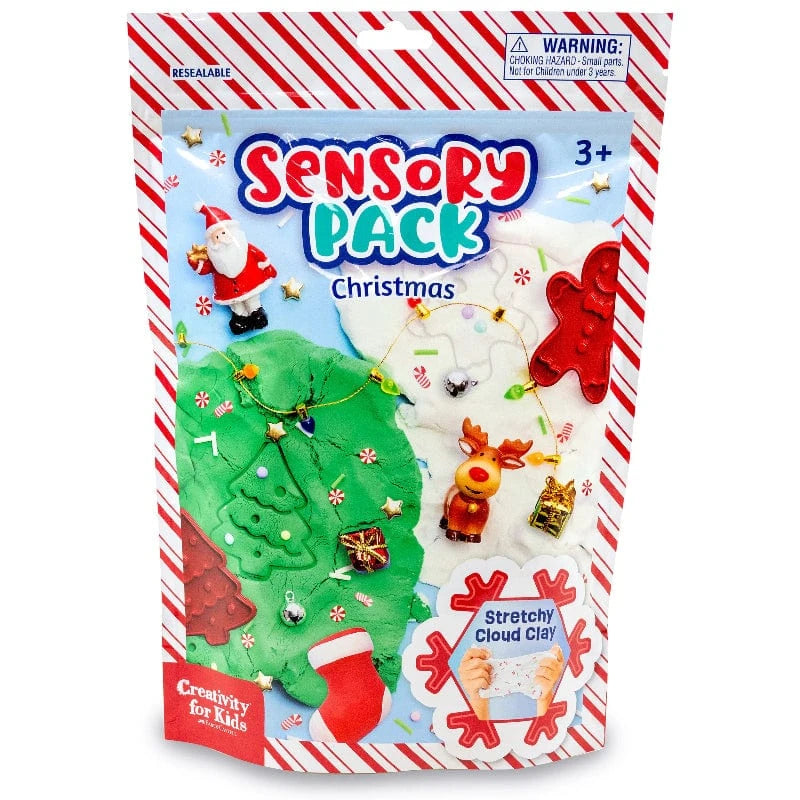 Creativity for Kids Art & Craft Activity Kits HOLIDAY Sensory Pack Christmas