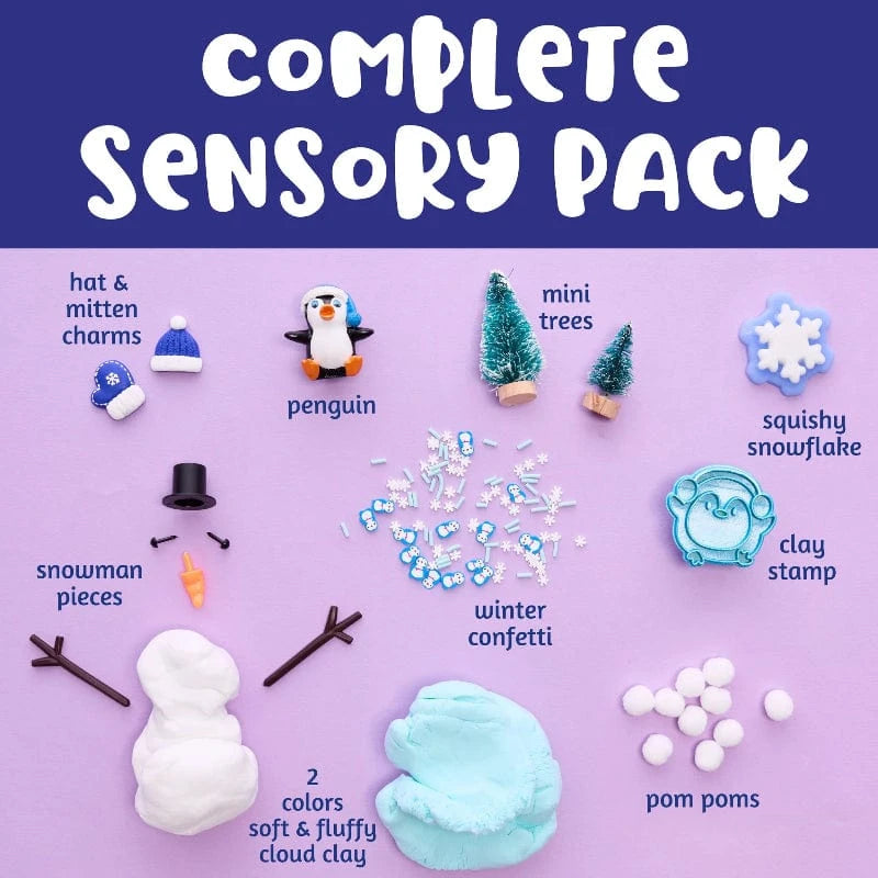 Creativity for Kids Art & Craft Activity Kits HOLIDAY Sensory Pack Winter