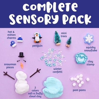 Creativity for Kids Art & Craft Activity Kits HOLIDAY Sensory Pack Winter