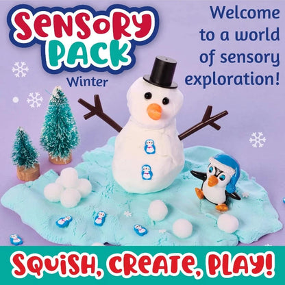 Creativity for Kids Art & Craft Activity Kits HOLIDAY Sensory Pack Winter
