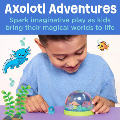 Creativity for Kids Art & Craft Activity Kits Make Your Own Water Globes - Axolotls