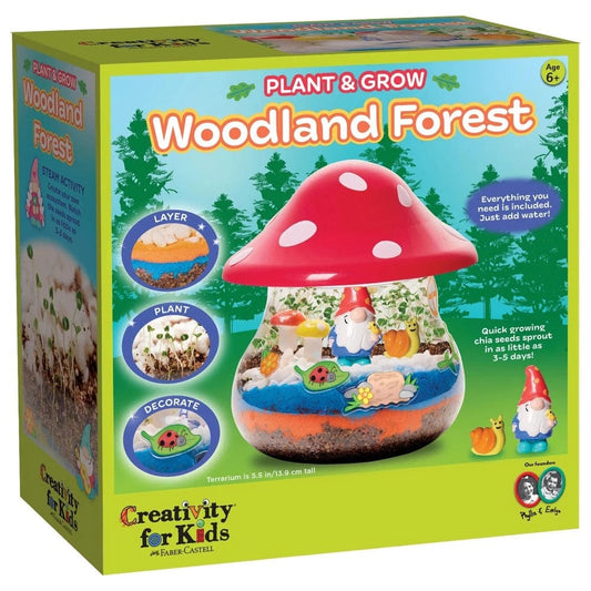 Creativity for Kids Art & Craft Activity Kits Plant and Grow Woodland Forest
