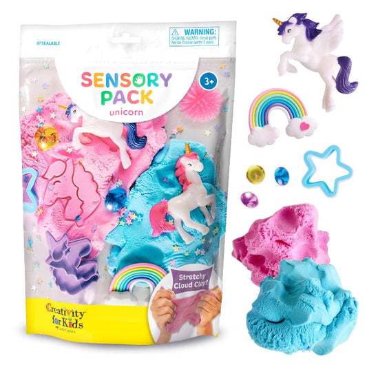 Creativity for Kids Art & Craft Activity Kits Sensory Pack - Unicorn
