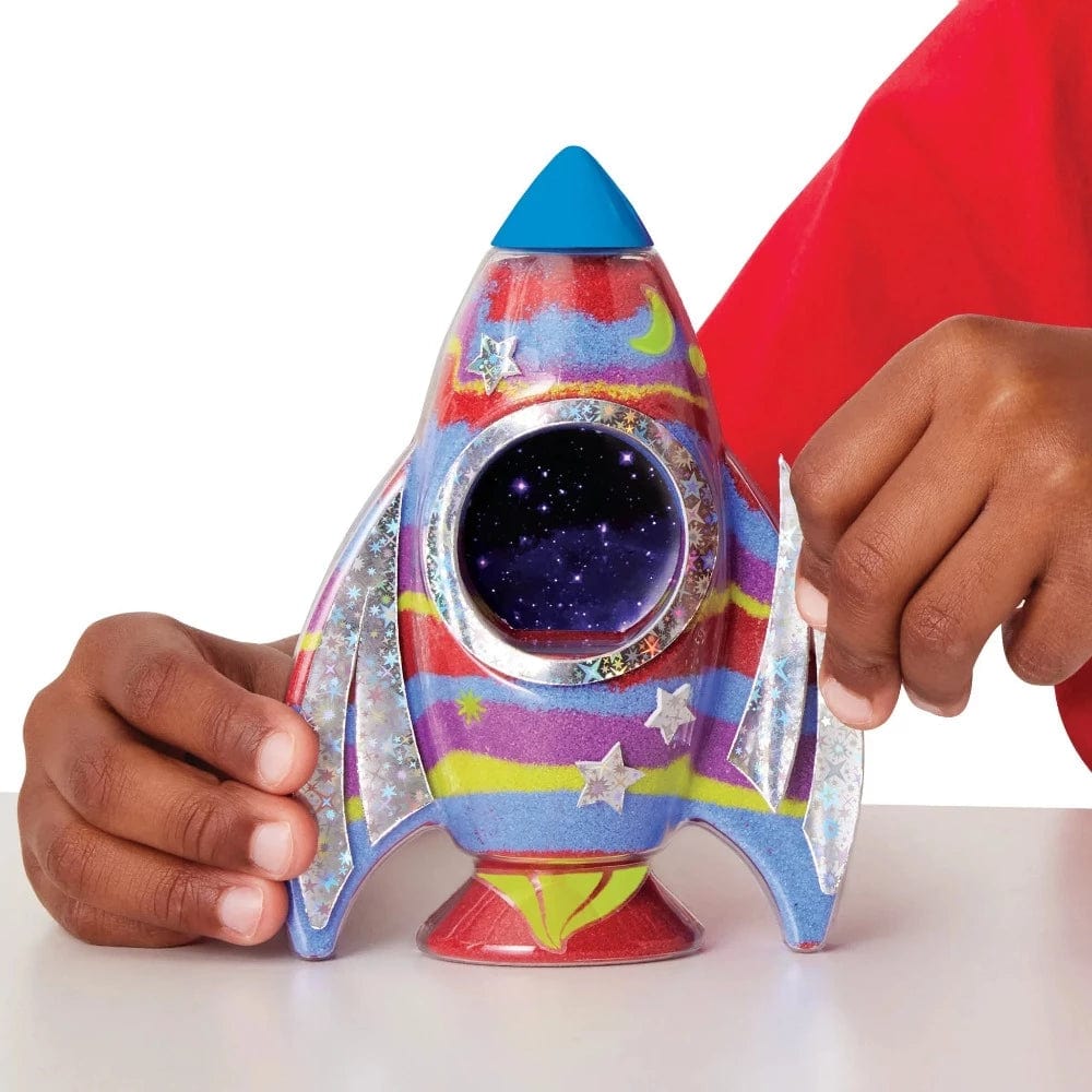 Creativity for Kids Arts & Crafts with Sand Default Glow In The Dark Sand Art - Rocket