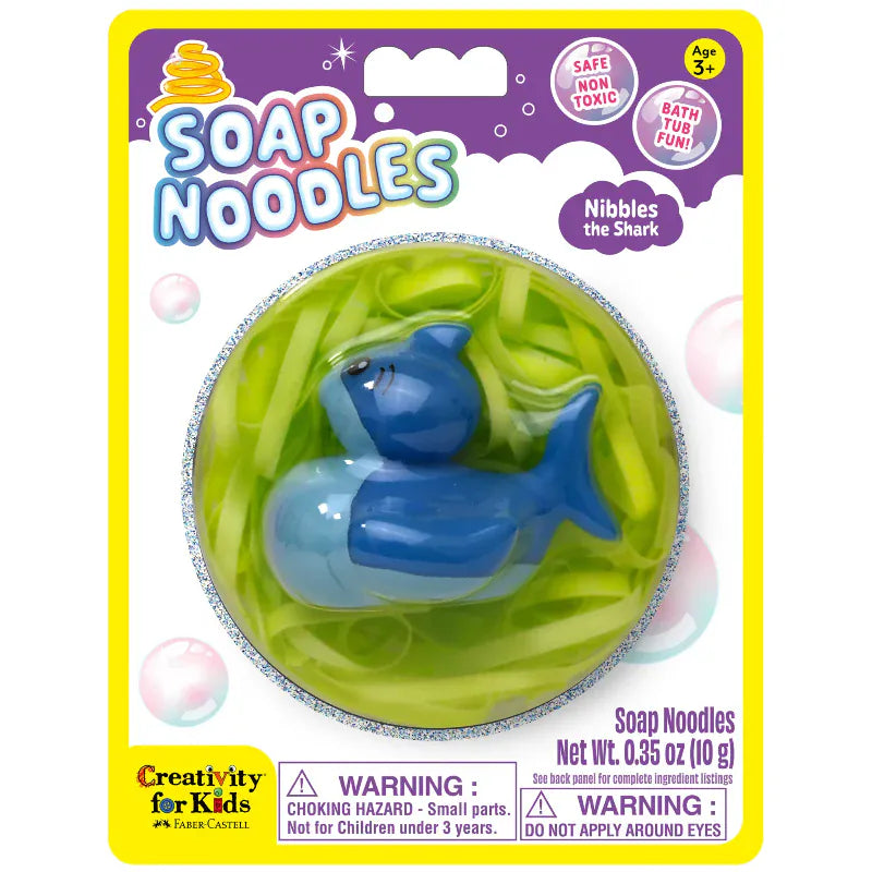 Creativity for Kids Bath Toys Soap Noodles (Assorted Styles)