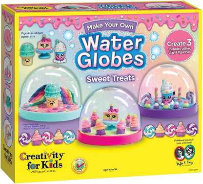 Creativity for Kids Clay Arts & Crafts Make Your Own Water Globes - Sweet Treats