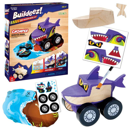 Creativity for Kids Coloring & Painting Kits Default Buildeez! Monster Shark Chomper