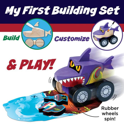 Creativity for Kids Coloring & Painting Kits Default Buildeez! Monster Shark Chomper