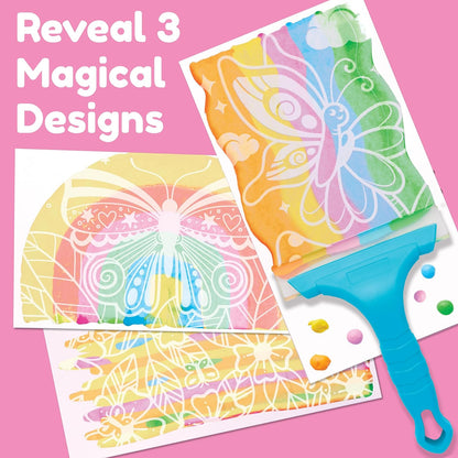 Creativity for Kids Coloring & Painting Kits Default Squeegeez Magic Reveal Art - Butterfly