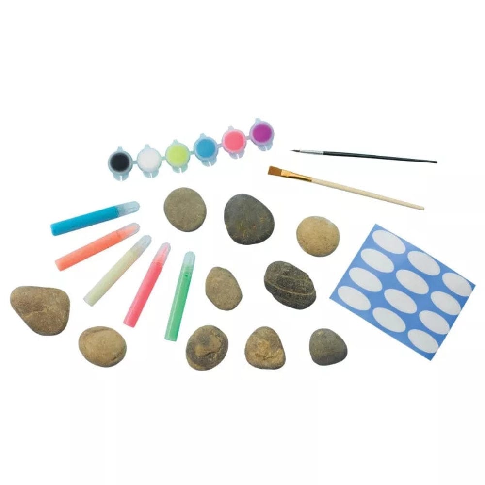 Creativity for Kids Coloring & Painting Kits Glow In The Dark Rock Painting Kit