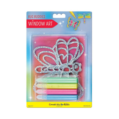Creativity for Kids Coloring & Painting Kits Window Art - Bug Buddies
