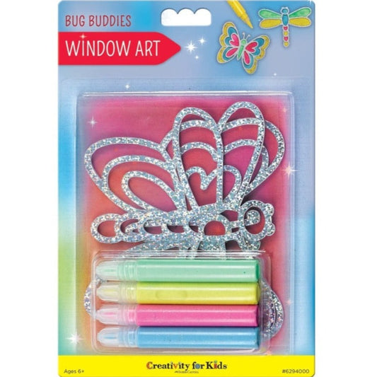 Creativity for Kids Coloring & Painting Kits Window Art - Bug Buddies