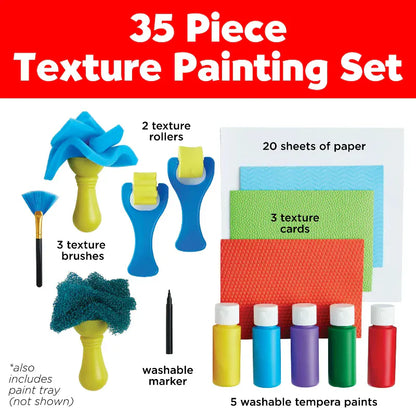 Creativity for Kids Coloring & Painting Kits Young Artist Texture Painting Set