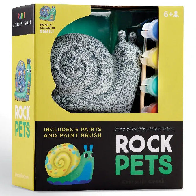 Crocodile Creek Arts & Crafts Rock Pets Snail
