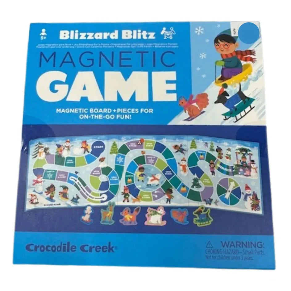 Crocodile Creek Board Games Blizzard Blitz Magnetic Game