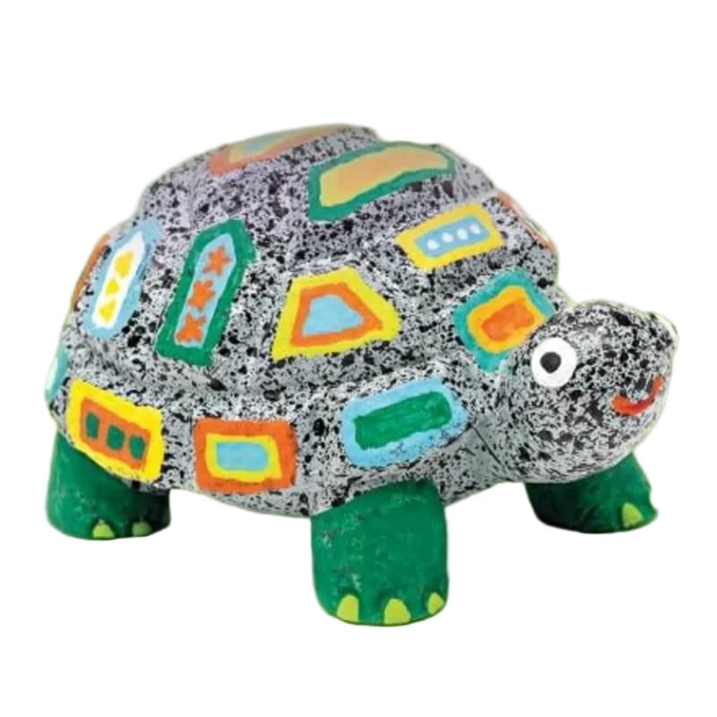 Crocodile Creek Coloring & Painting Kits Rock Pets - Turtle
