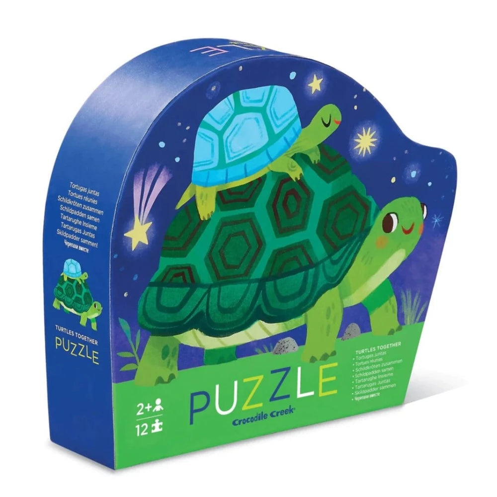 Crocodile Creek Floor Puzzles Turtles Together - 12 Piece Puzzle