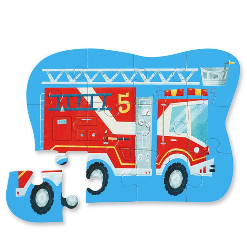 Crocodile Creek Puzzles Fire Truck 12pc Puzzle