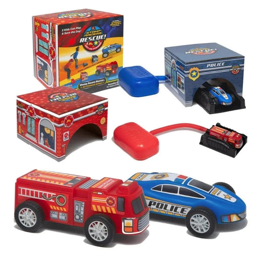 D & L Stomprockets Physical Play Stomp Racer Rescue