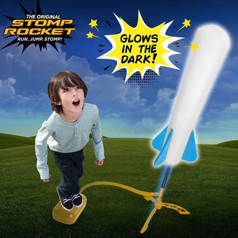 D & L Stomprockets Physical Play Stomp Rocket Jr. Glow