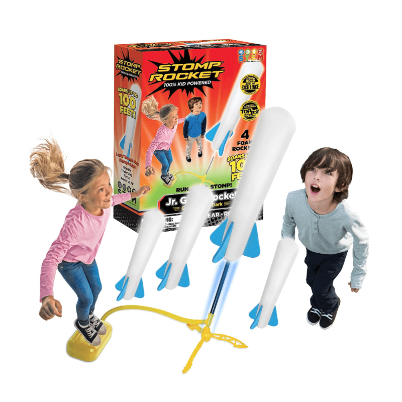 D & L Stomprockets Physical Play Stomp Rocket Jr. Glow