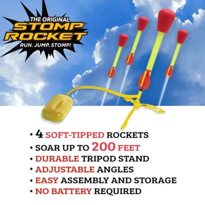 D & L Stomprockets Physical Play Ultra Stomp Rocket
