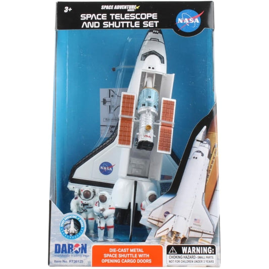 Daron Worldwide Trading Space Vehicles Space Adventure: Space Telescope & Shuttle