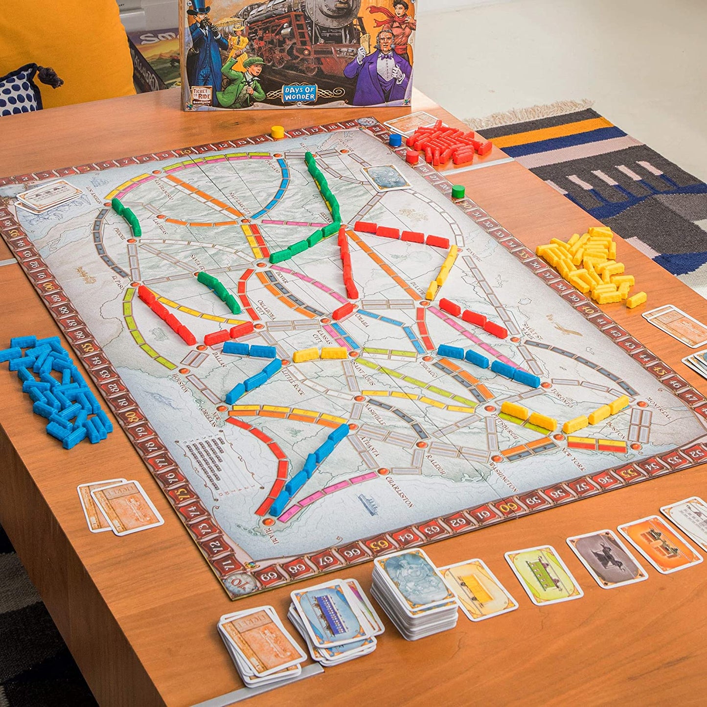 Days of Wonder Strategy Games Ticket to Ride