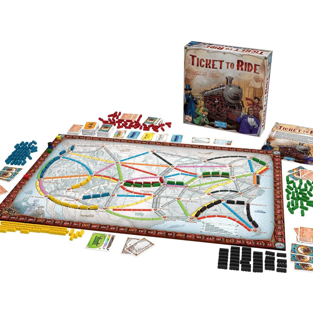 Days of Wonder Strategy Games Ticket to Ride