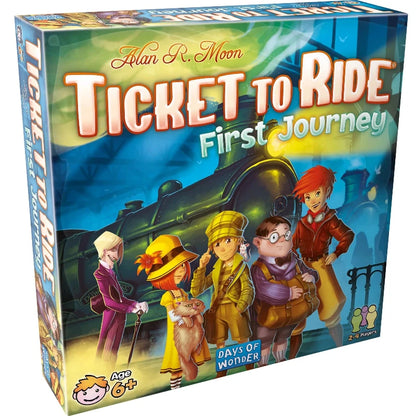 Days of Wonder Strategy Games Ticket To Ride: First Journey